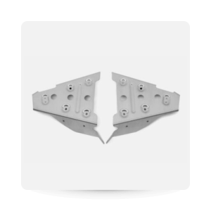 Pioneer 1000 Aluminum A-Arm Guards (Front)